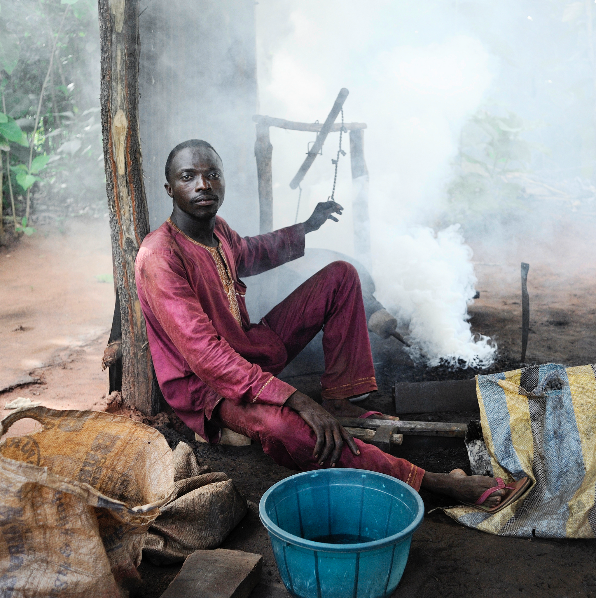 Barthelemy Anagonoulé | The Blacksmith of Dossou-Kpézin |Tanvé | Bénin